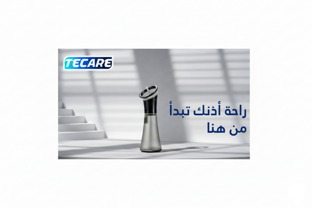 جهاز Tecare الذكي لغسل الأذن